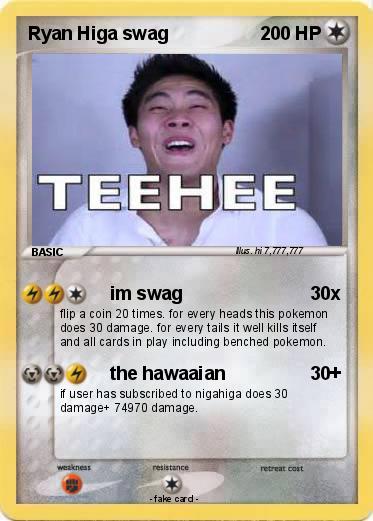 Pokemon Ryan Higa swag