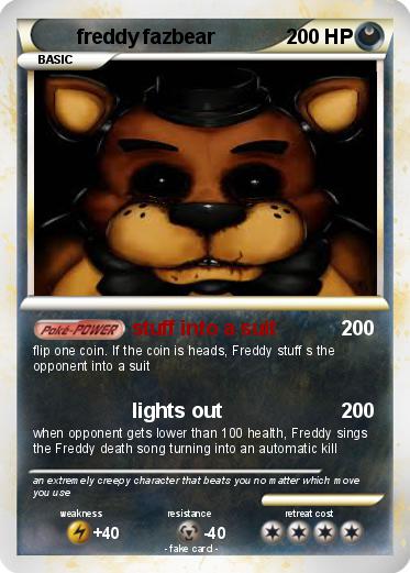 Pokemon freddy fazbear