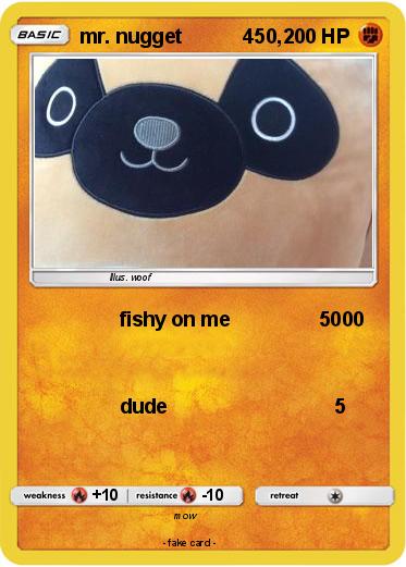 Pokemon mr. nugget           450,