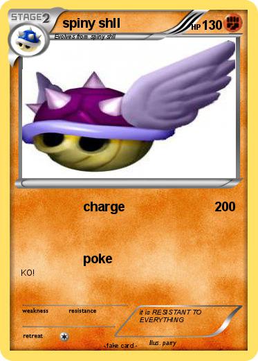 Pokemon spiny shll