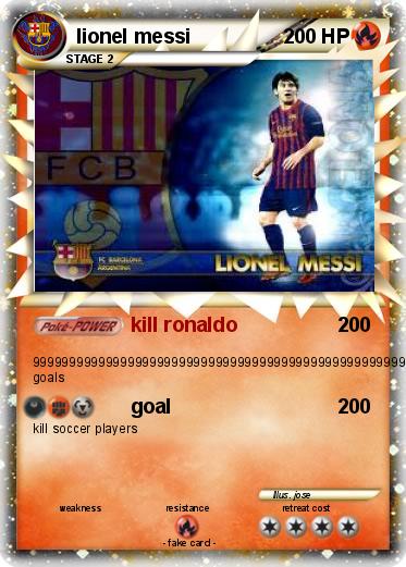 Pokemon lionel messi
