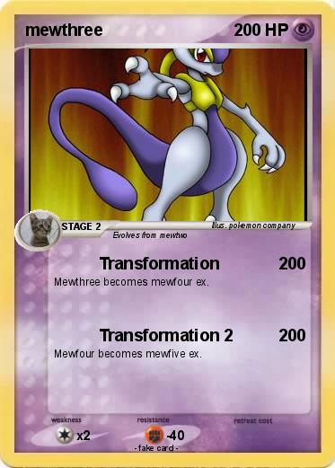 Pokemon mewthree