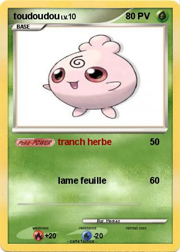 Pokemon toudoudou