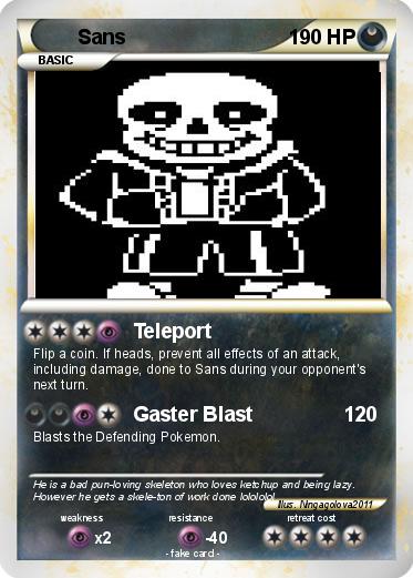 Pokemon Sans