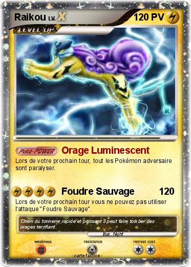 Pokemon Raikou
