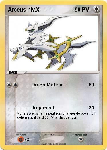 Pokemon Arceus niv.X