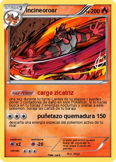 Pokemon incineoroar