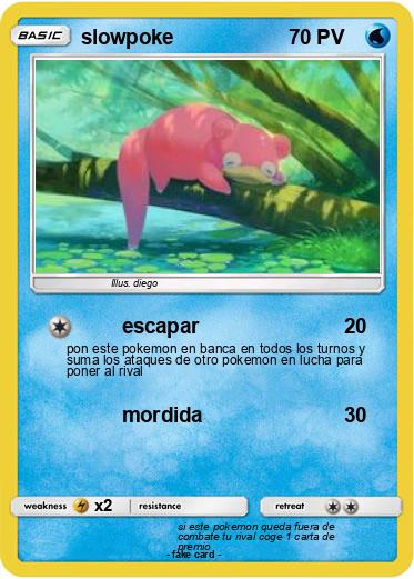 Pokemon slowpoke