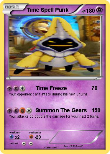 Pokemon Time Spell Punk