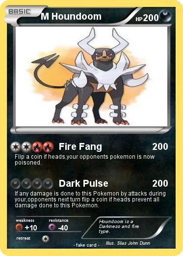 Pokemon M Houndoom