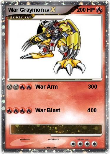 Pokemon War Graymon