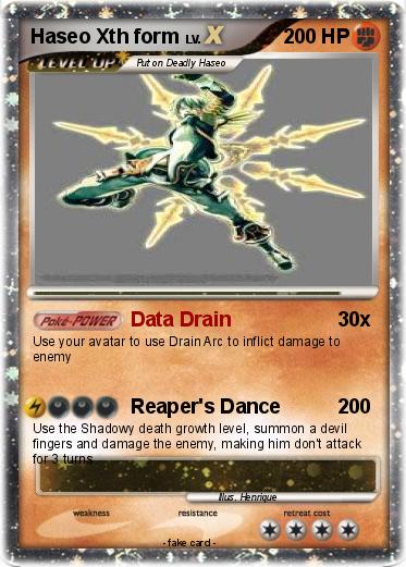 Pokemon Haseo Xth form