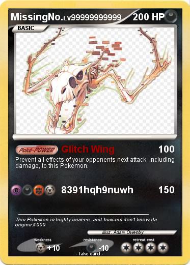 Pokemon MissingNo.