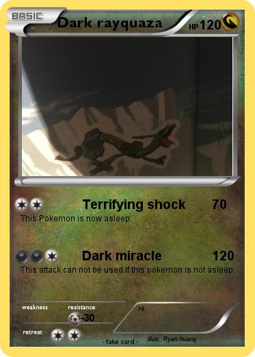 Pokemon Dark rayquaza