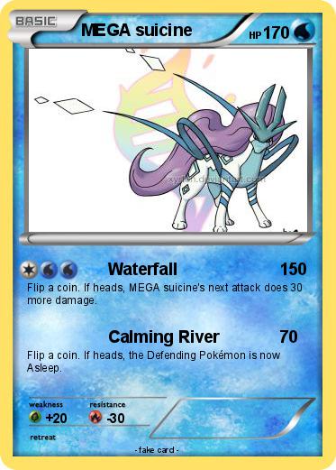 Pokemon MEGA suicine
