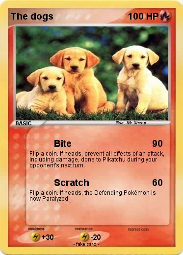 Pokemon The dogs