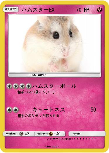 Pokemon ハムスターEX