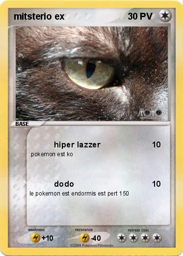 Pokemon mitsterio ex