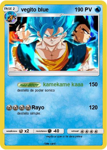 Pokemon vegito blue