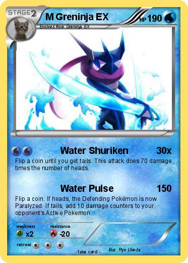 Pokemon M Greninja EX