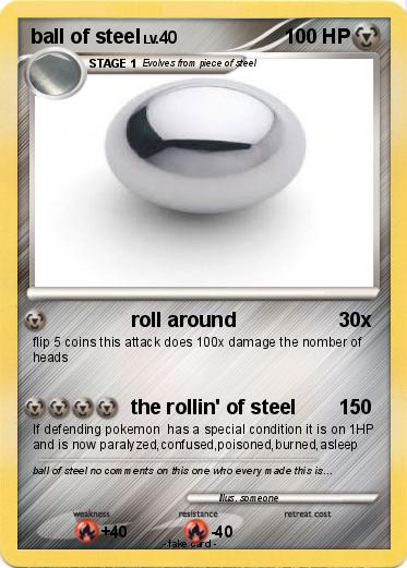 Pokemon ball of steel