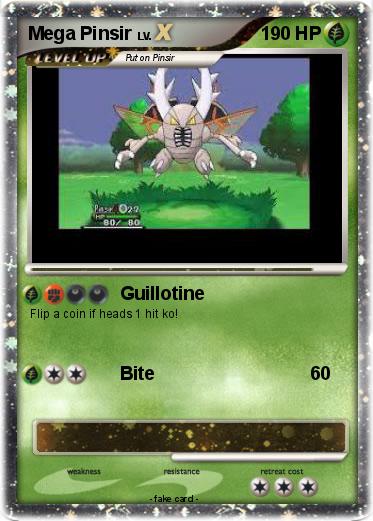 Pokemon Mega Pinsir