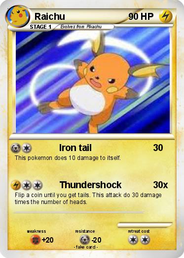 Pokemon Raichu