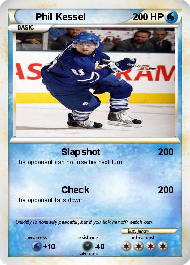 Pokemon Phil Kessel