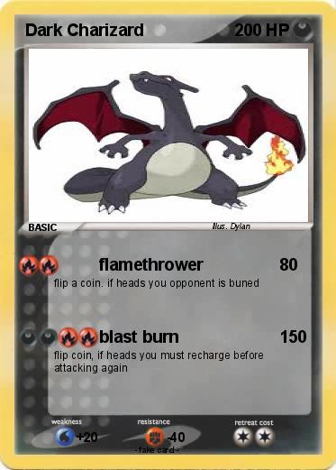 Pokemon Dark Charizard