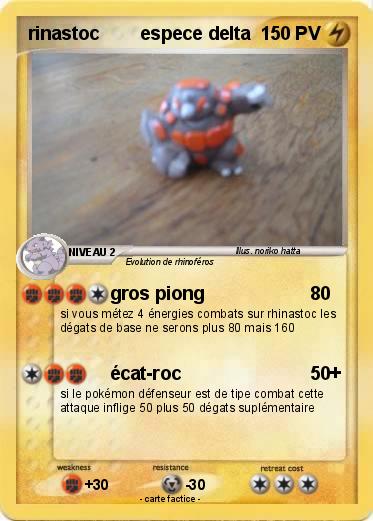 Pokemon rinastoc        espece delta