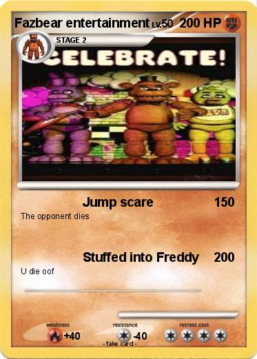 Pokemon Fazbear entertainment