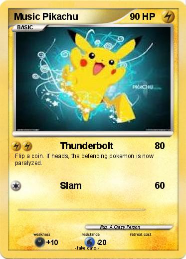 Pokemon Music Pikachu