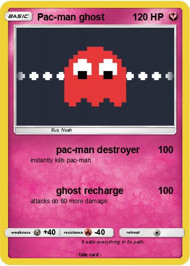 Pokemon Pac-man ghost