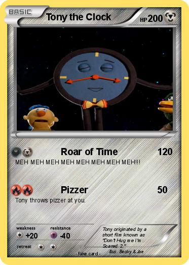 Pokemon Tony the Clock