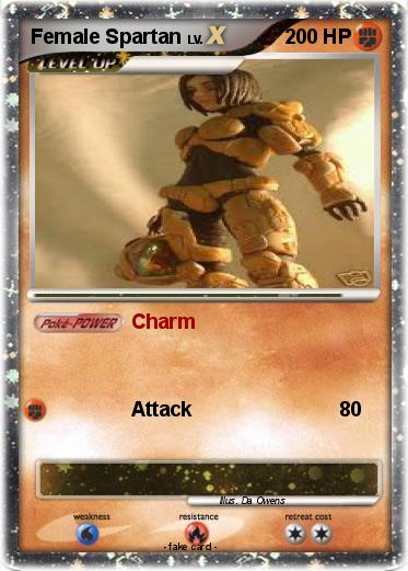 Pokemon Female Spartan