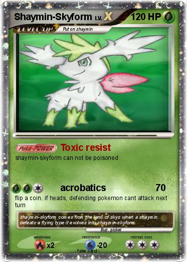 Pokemon Shaymin-Skyform