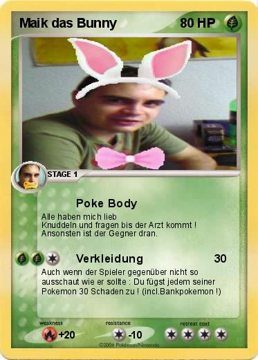 Pokemon Maik das Bunny