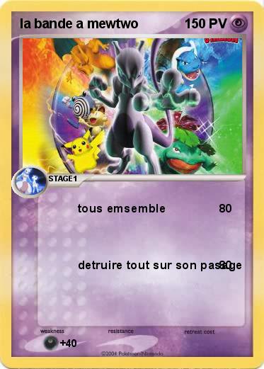 Pokemon la bande a mewtwo