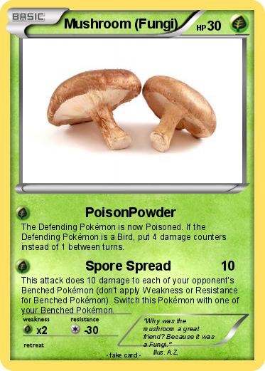 Pokemon Mushroom (Fungi)