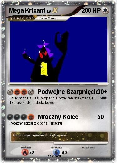 Pokemon Mega Krixant