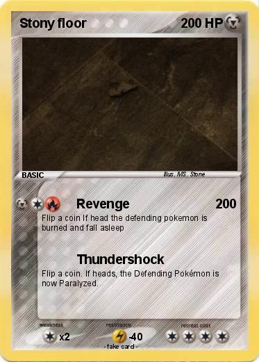 Pokemon Stony floor