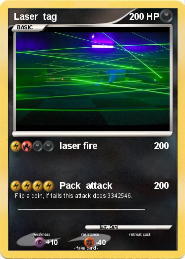 Pokemon Laser  tag