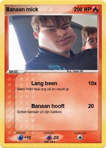 Pokemon Banaan mick