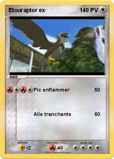 Pokemon Etouraptor ex