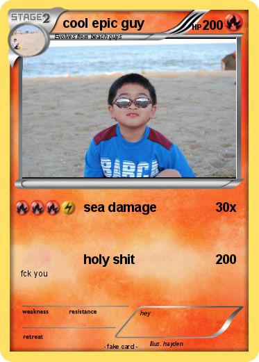 Pokemon cool epic guy