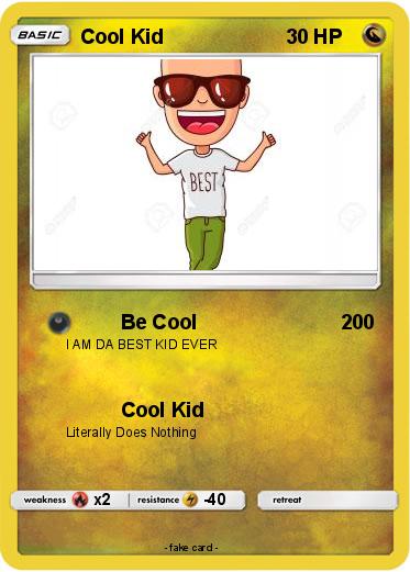 Pokemon Cool Kid