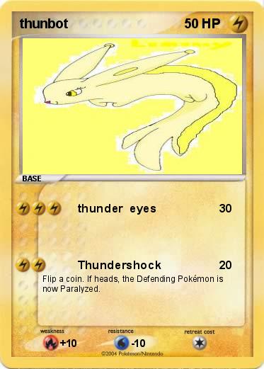 Pokemon thunbot