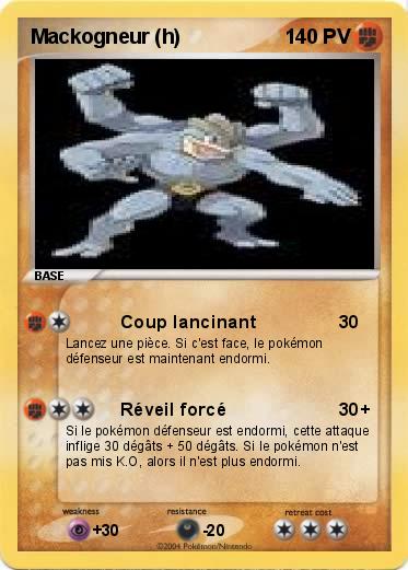 Pokemon Mackogneur (h)