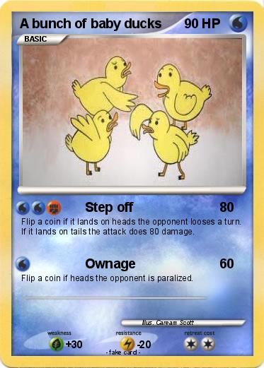 Pokemon A bunch of baby ducks