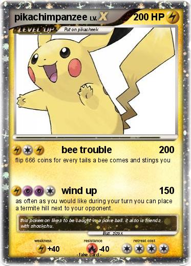 Pokemon pikachimpanzee